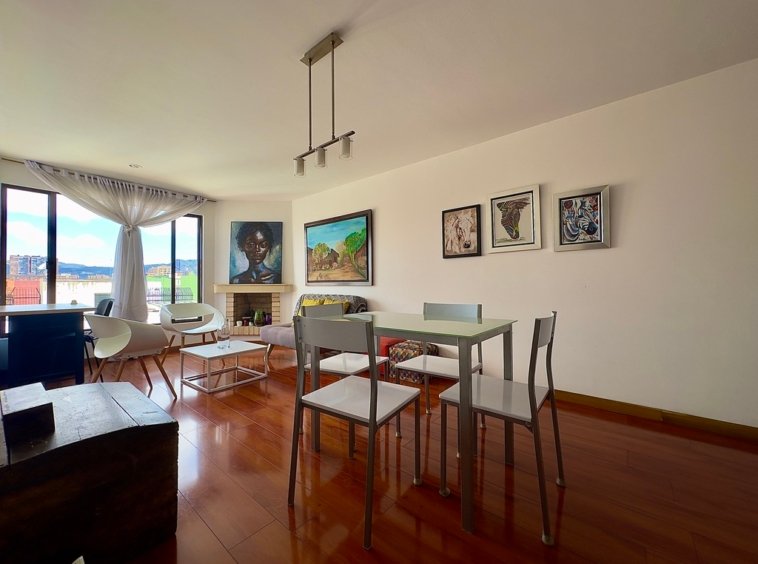 1 APARTAMENTO PINAR DEL COUNTRY EN CEDRITOS LISBOA sala comedor