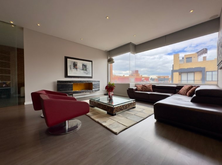 1 SALA PENTHOUSE APARTAMENTO MIRO CALLE 109 CERCA A PARQUE DE LA 93 EXTERIOR EN TU ZONA